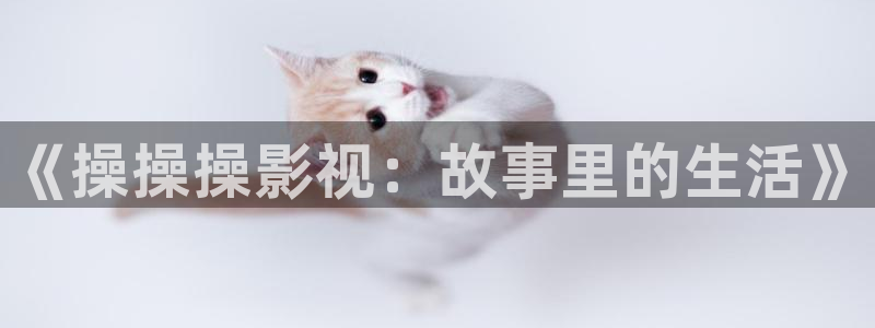 超碰黄色在线观看：《操操操影视：故事里的生活》